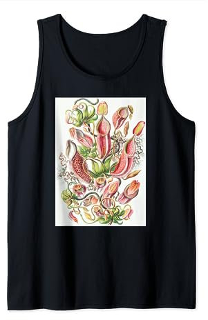 Biology Tropical Pitcher Plants Scientific Haeckel Tank Top
