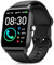 Smartwatch Herren Damen mit Telefonfunktion-Fitness uhr herren mit 100 Sportmodi Schlafmonitor Herzfrequenz SpO2 schrittzähler armbanduhr IP68 Wasserdicht sportuhr watch für Android iOS(Schwarz)