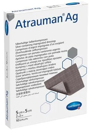Paul Hartmann Atrauman AG - Compresse per unguenti, 5 x 5 cm, 10 pezzi, confezione da 10