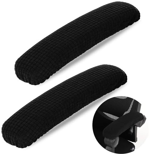 FIBOUND 1 Funda para Reposabrazos de Silla de Oficina, Protector de Reposabrazos, Protectores para Reposabrazos para Silla de Oficina, Silla Reposabrazos Cubierta Deslizante, para Oficina y Hogar