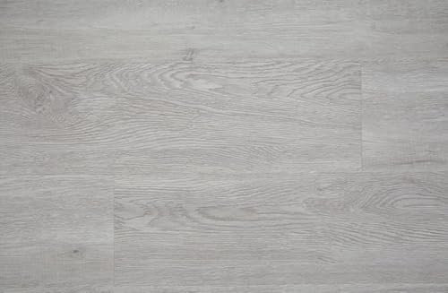 LVT Vinyl Flooring Luxury Click SPC 100% Waterproof Bathroom Kitchen 1.74M? Packs (Packet Light Grey)