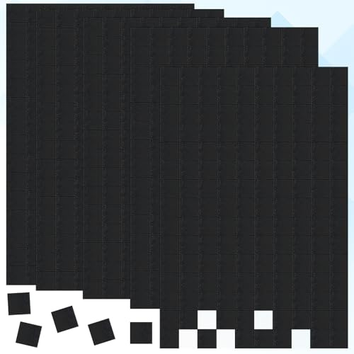 500 Imanes para Pegar 10 * 10mm Imanes Adhesivos Adecuado para Escuelas Oficinas Refrigeradores Pizarras Etc