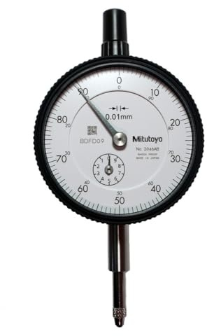 Mitutoyo Dial Indicator Flat End Cover ISO Design 10mm 0.01mm