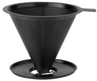 Stelton Nohr slow brew Kaffeefilter black metallic