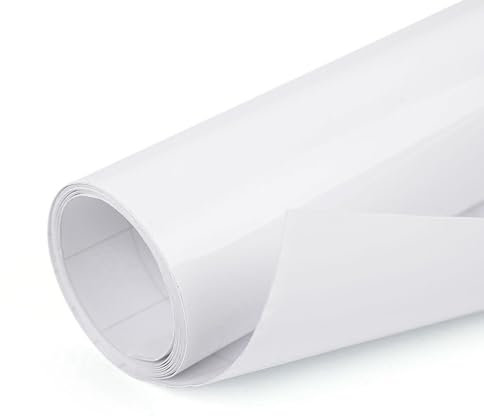 A ABSOPRO Gloss White Bubble Free Car Vinyl Film Sticker Decal 152cm x 30cm Item Replacement