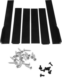 WDMNAO 6 Pezzi Minigonne Laterali Inferiori per Auto per Audi Q3 2011-2023, Estensioni per Minigonne Laterali Auto, Splitter Alettoni Laterali Auto Accessori