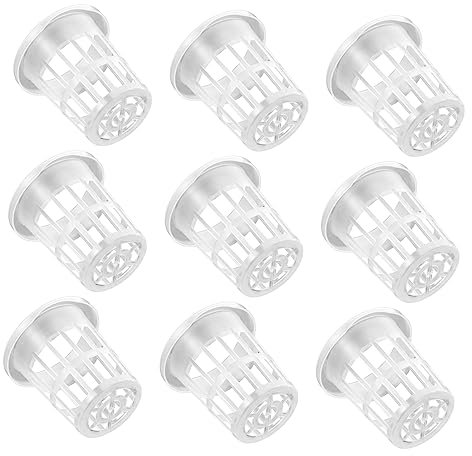 TOYANDONA 50piezas Cestas De De Plástico Cestas De para Iniciar Plantas y Flores para Jardinería Casa