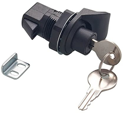 Cajón para cerraduras de botón interior de autocaravana para cerradura de botón con 2 llaves, cerradura de puerta de muebles resistente al desgaste, cerraduras de muebles con llave