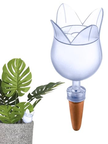 Dispositifs d'Arrosage pour pendant les Vacances - Système d'Irrigation Goutte à Goutte pour Vacances | Tuteurs Arrosage Autonome pour en Pot Jardinières Pots Céramique