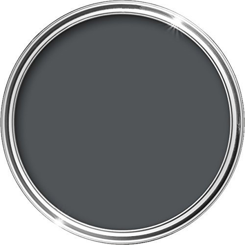 HQC Barn Paint 5L | Garden and Furniture Wood Paint | Outdoor Protection for Garden Fence | Quick-Drying Classic Grey