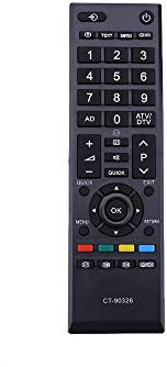 Sostitutivo Telecomando Toshiba CT-90326 per telecomando tv Toshiba 32HL933G 32LV833G 40LV633D 40LV633D 42LL333L 42HL833G 39L2337DB
