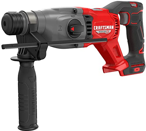 CRAFTSMAN V20 RP SDS Rotary Hammer Drill, Cordless, 7/8 inch, 2 Joules, Bare Tool Only (CMCH234B)