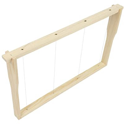 10x Deutsch Normal Rähmchen Hoffmann 223 mm (senkrecht gedrahtet) geleimt, gezapft, geleimt, geklammert, gebohrt