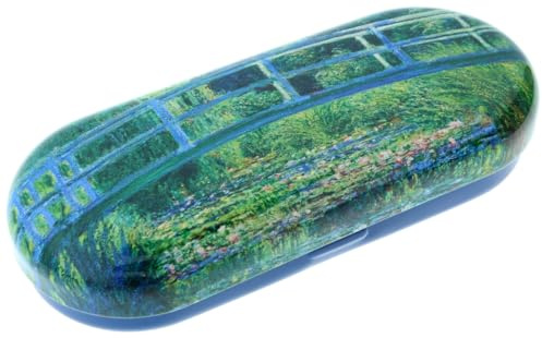 Fridolin Monet glasögonfodral för glasögon av metall *damm med bro*, flerfärgad, one size