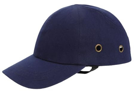 Lurrose Gorra Antigolpes para Seguridad Protectora Abs Ligero para Trabajo Construcción y Actividades Físicas