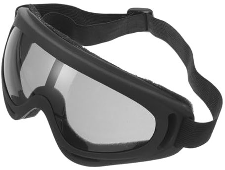 BCOATH Motorradbrille Windschutzbrille Sportbrille Aus Weichem Material Mit Grauen Gläsern Für Outdoor Radfahren Skifahren