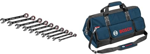 Bosch Professional Handwerkzeugtasche Größe L + Schraubenschlüssel Set Amazon Exclusive