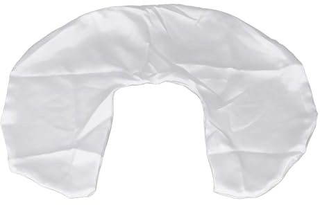 NOENNULL Housse de Coussin d'allaitement en Satin, Douce, Lavable et Respirante, pour Oreillers d'allaitement, Housse de Coussin d'allaitement, Taie d'oreiller d'allaitement pour Bébés