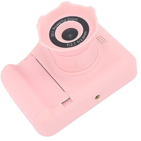Fotocamera Istantanea per Bambini, Mini Fotocamera SLR per Bambini, Mini Fotocamera SLR, Fotocamera Digitale HD, 2,8 Pollici, Supporto Scheda TF 64G, Schermo IPS, Giochi