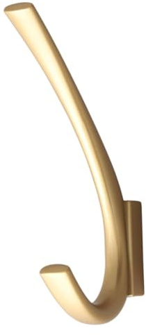 Hoement Colgador De Puerta De Zinc Gancho Para Toallas y Paraguas Resistente y Práctico Para Baño y Ducha