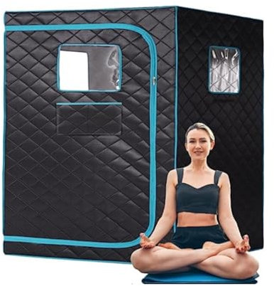 Sauna en casa, Tienda de sauna for 2 personas, kit de sauna portátil for el hogar, spa de gran espacio for todo el cuerpo for dos personas, no incluye,Disfruta de la sauna con mayor comodidad(2 Peopl