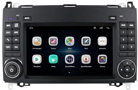 För Mercedes Benz W639 W906 W169 Sprinter Viano Vito DAB GPS GPS 7 tum bilradio