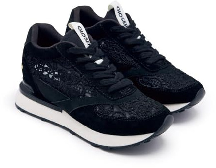 Zapatillas CUÑA Encaje Piel MILLADORE