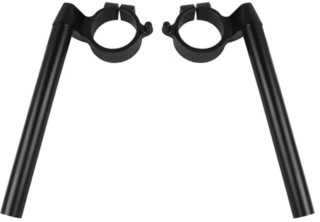 HAONEL 48mm Clip On Handlebars Replacement for Honda CBR600RR CBR 600 RR CBR600 RR F5 2007-2025 Left & Right Aluminum Motorcycle 7/8 Clip On Fork Tube Handlebars