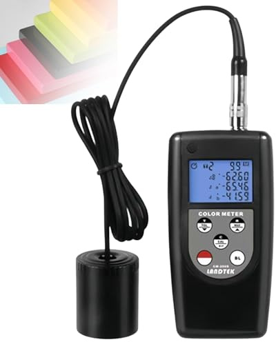 BäRbar Colorimeter, FäRgskillnadstestare FäRgmäTare Colorimeters, BäRbar FäRganalysator Digital, For Textile Paper Painting Materials