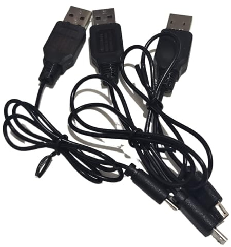 YSJOZWA para 3 Piezas V8 Mini de Cuatro Ejes para cuadricóptero 4D-V8 RC Drone con Carga USB