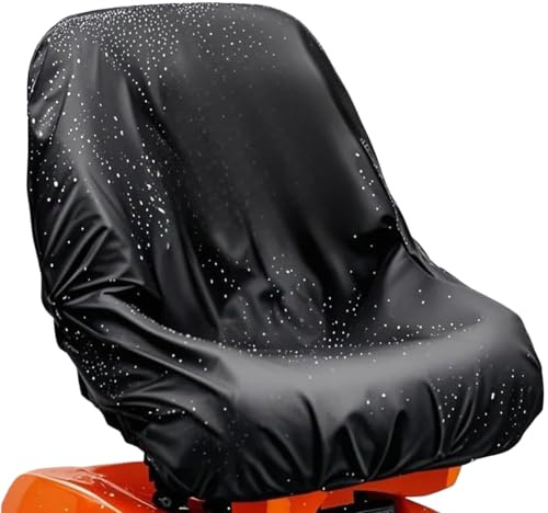 de asiento para cortacésped, resistente a la lluvia, al polvo, accesorios para máquina de jardín, de asiento para cortacésped al aire libre, para jardín, patio trasero al aire libre