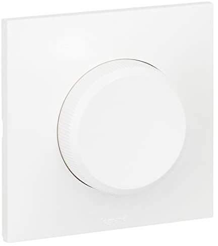 LEGRAND | Interrupteur Variateur Neptune, Fixation À Vis Ou À Griffes, Mémoire De Luminosité, Allumage Progressif