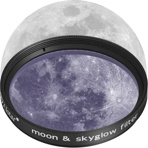 Alstar 2 Inch Moon/Skyglow Filter - Moon Filter for 2 Inch Eyepiece Accessory, Telescope, Great for Full Moon Observing
