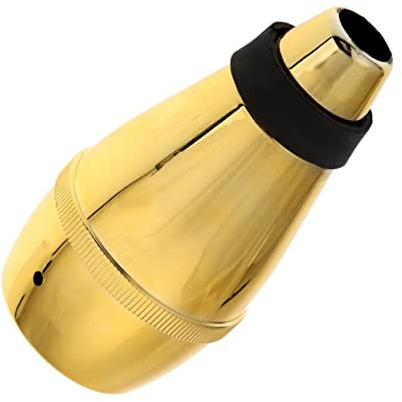 SUPVOX Sordina per Tromba Leggera in Plastica Colore Oro Funzione di Silenziatore per Pratica Musicale Compatta e Facile da Usare