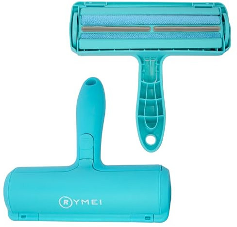 RYMEI Brosse à peluches réutilisable pour poils d'animaux, brosse anti-peluches, pour enlever les poils de chat, pour enlever les poils de chien, nettoyant pour coussins de voiture, canapé, tapis,