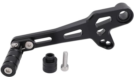 Leva del cambio, Leva del cambio per moto, Kuuleyn Leva del cambio regolabile per moto Sostituzione della leva del cambio pieghevole in alluminio CNC per Ducati Desertx dal 2022 (Black)