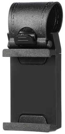 ULTECHNOVO Support Téléphone Voiture Clip Réglable Volant 7.5X4X2.5Cm Plastique Durable Protection Silicone 2Pcs Fixation Facile Navigation Mains