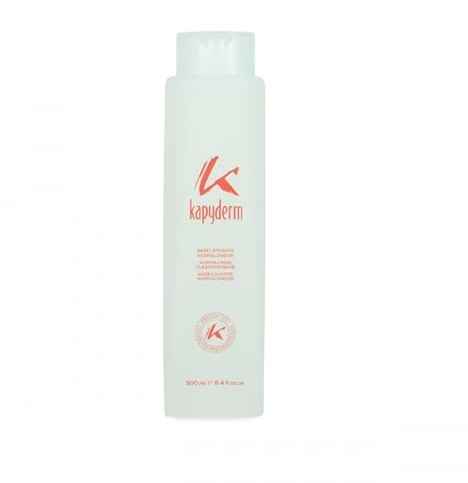 KAPYDERM Champú Base Normalizadora – Limpieza Suave y Equilibrante para Todo Tipo de Piel – Uso Diario Profesional – pH 5 – 500ml
