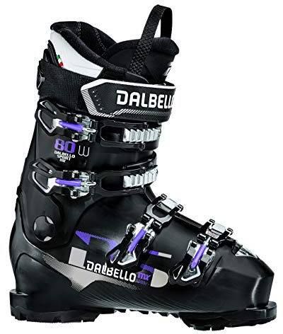Dalbello Damen DS MX 80 W LS Skischuhe, Black/Black, 27.0