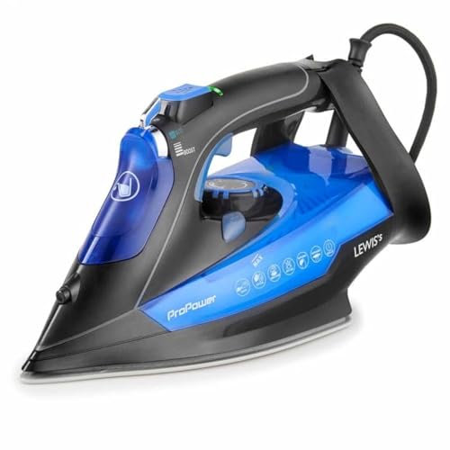 Steam Iron 3000 Watts (Black)