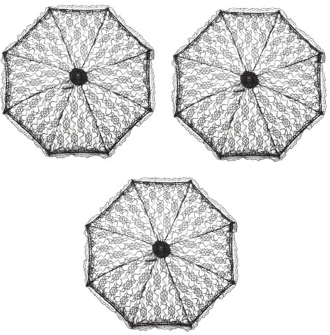 GALPADA 3stücke Hochwertige Braut-parasol Für Fotografie Bühnenauftritte Und Teepartys Dekorative Accessoires Für Besondere Anlässe