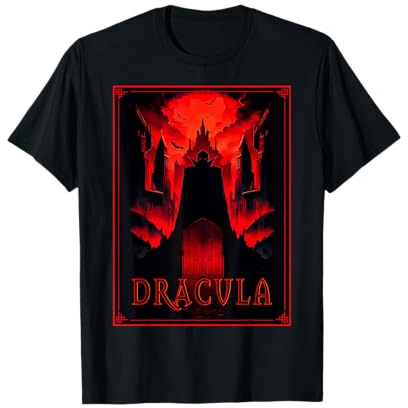 Dracula Gothic Horror Vampire Art – Vampire pour Halloween fans T-Shirt