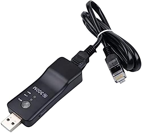 Nätverksadapter för TV, trådlös wifi-adapter, UWA BR100 USB LAN WLAN USB-nätverksadaptrar dubbelt band trådlös