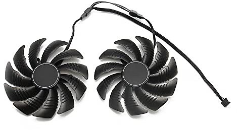 RAKSTORE PLD09210S12HH 87mm Grafikkarten Lüfter Kompatibel mit Gigabyte GTX 1660 GTX 1660Ti GTX1660 SUPER Leiser Kühler Lüfter Ersatzlüfter