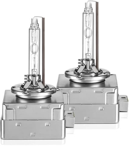 NUROTA D3S Xenon Scheinwerfer lampe mit StVZO Zulassung - Anti-UV Frontscheinwerfer - 35W 6000K Reines Weiß Xenon Birne - 2er Pack