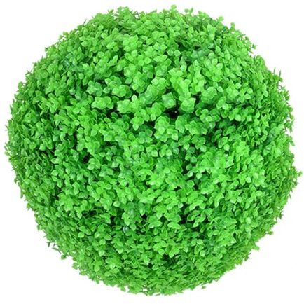 DSFHVBDD Topiaria Palle Dall'aspetto Realistico, Palline Topiaria Pianta Topiaria, Sfera di Bosso Decorative, Topiaria Palle Bassa Manutenzione, per Cortile, Balcone, Giardino, Piante Finte (32cm)