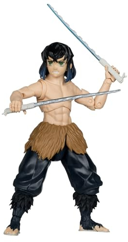 McFarlane Toys - Demon Slayer Inosuke Hashibira (Unmasked) 7in Action Figure