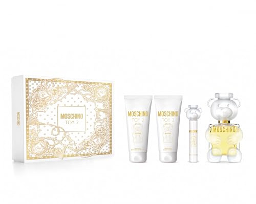 Moschino Toy 2 Eau de Parfum Gift Set 2024 (100ml EDP, 50ml Body Lotion, 50ml Shower Gel, 10ml Travel Spray)