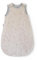 Ehrenkind® Baby Sommerschlafsack Rund Musselin | aus weicher OEKO-TEX zertifizierter Bio-Baumwolle | Sommer Baby Schlafsack Baby 1 TOG Gr. 74/80 Natur-Graue Tropfen