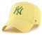 '47 New York Yankees MLB Clean Up Gelb Verstellbare Cap - One-Size